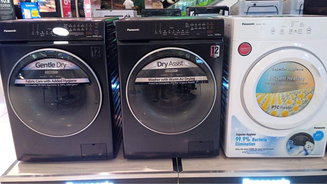 PANASONIC FRONT LOAD WASHING MACHINE, TV & Home Appliances, Washing