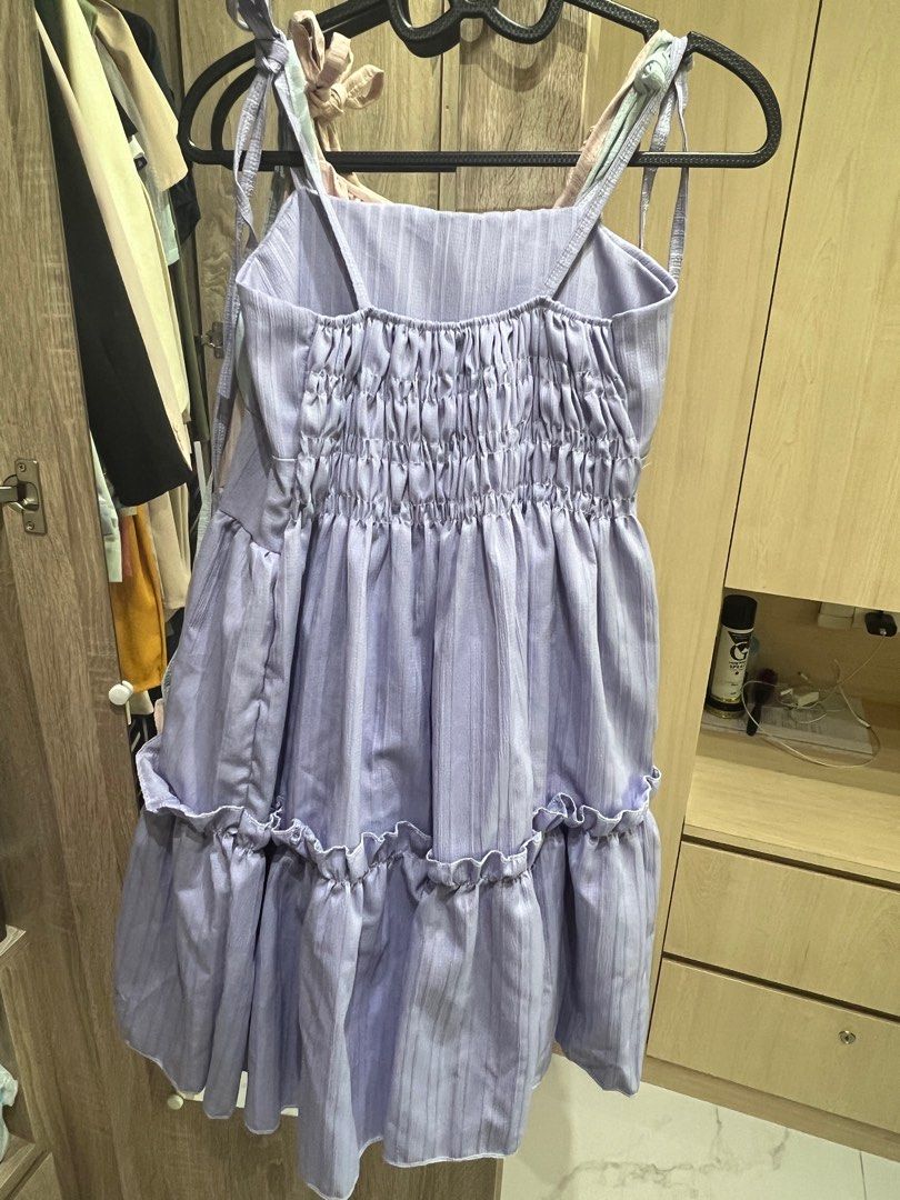 Pastel color Babydoll Dress, Women's Fashion, Dresses & Sets, Dresses