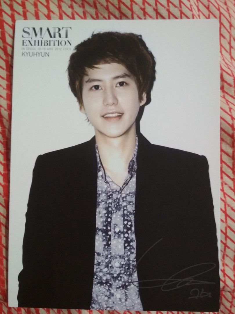 Photocard Kyuhyun Smart Exhibition official on Carousell