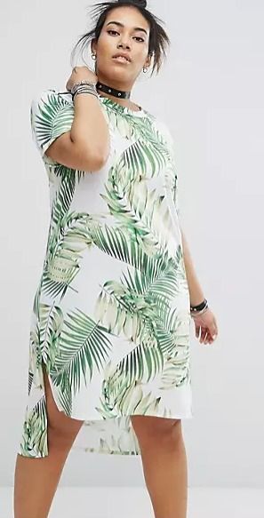 White plus size clearance high low top