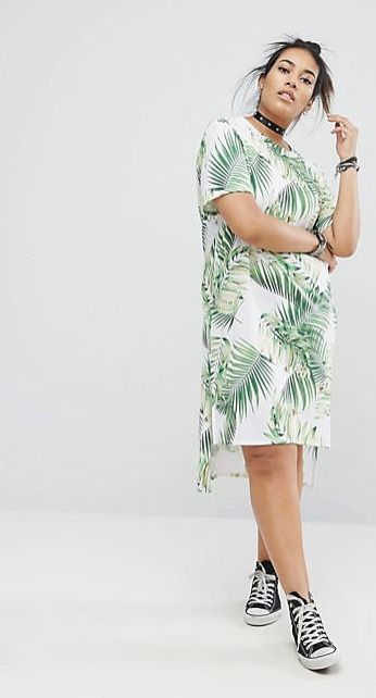 White plus size hotsell high low top