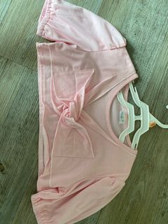 Pink crop top 5-6th