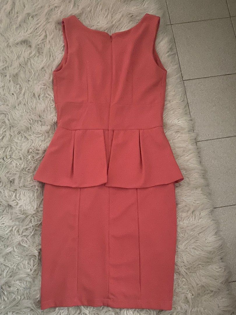 Pink office dress, Women's Fashion, Dresses & Sets, Dresses on Carousell