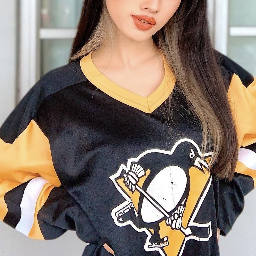 Penguins women's hockey jersey sales