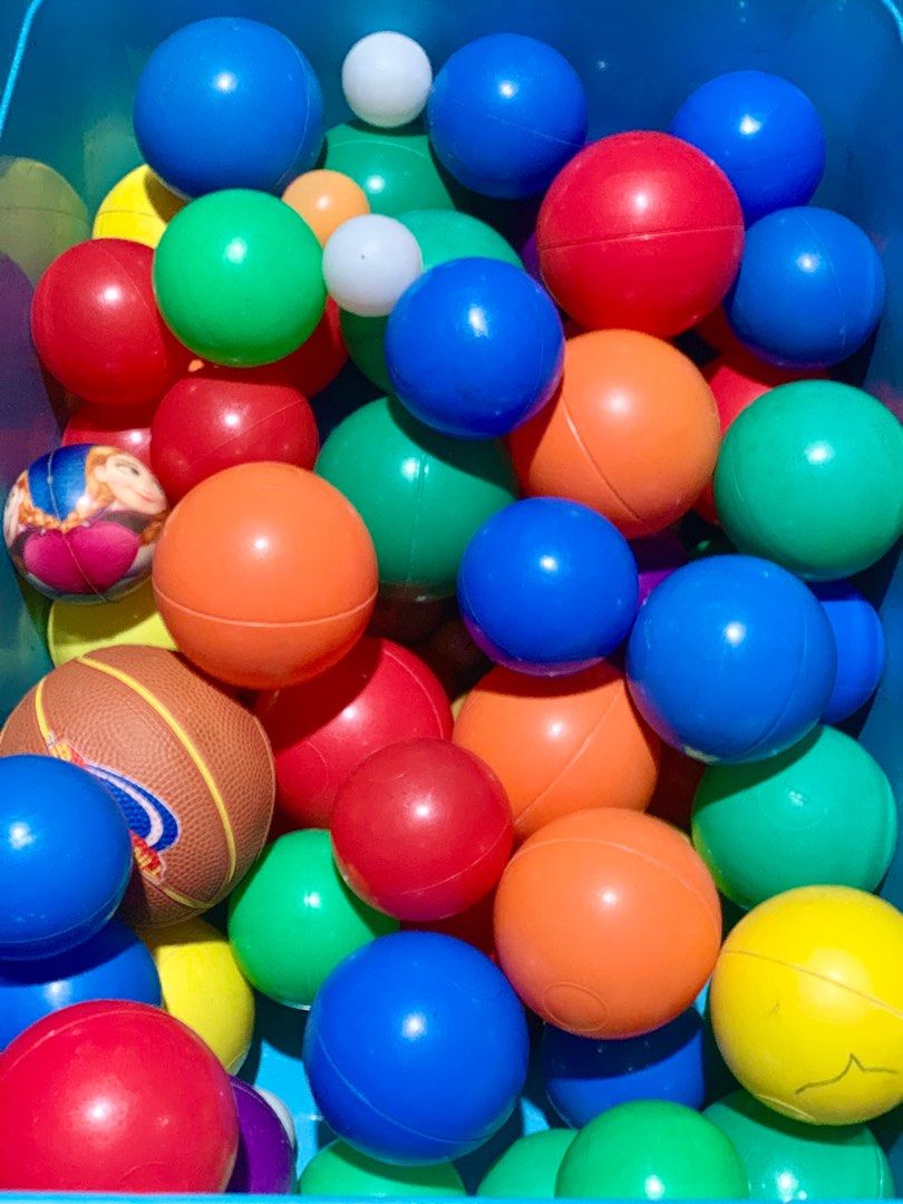 plastic balls on Carousell