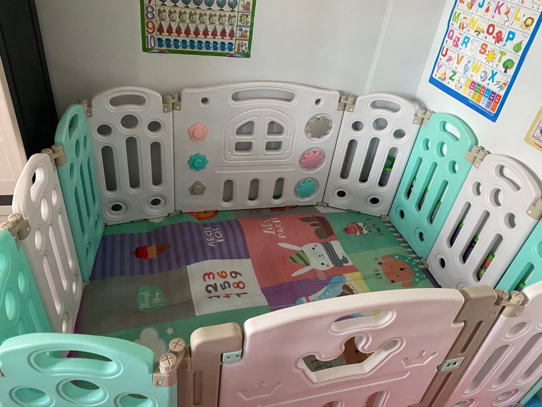 Playpen Fence fortable 10+2 on Carousell