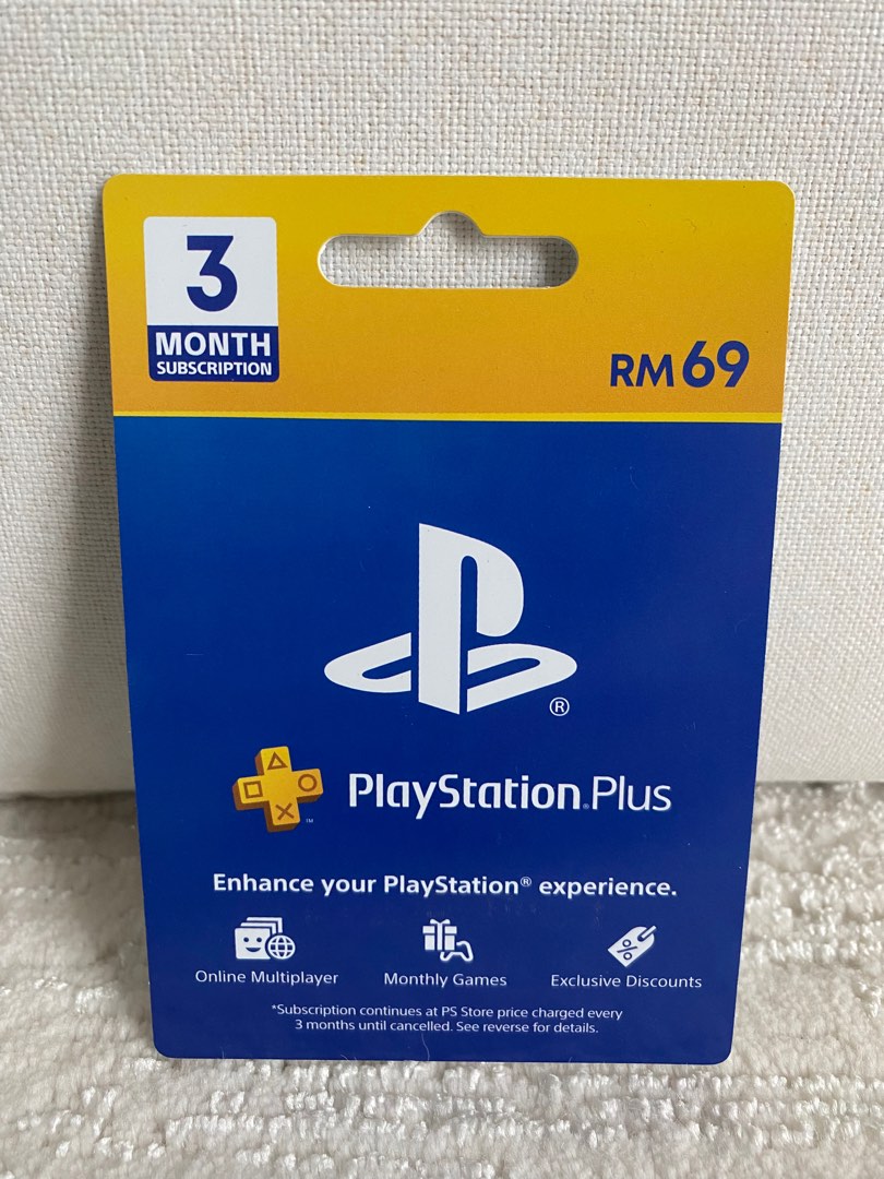 Playstation online clearance 3 months