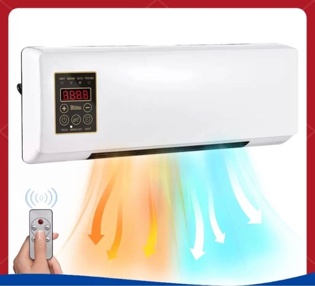 Portable heater hotsell cooler combo