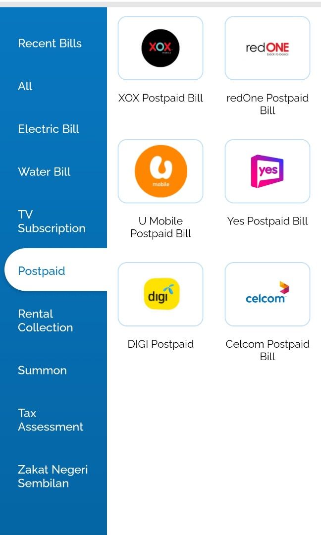 POSTPAID/ WATER/ ELECTRIC Bill Rm10, Tickets & Vouchers, Vouchers on