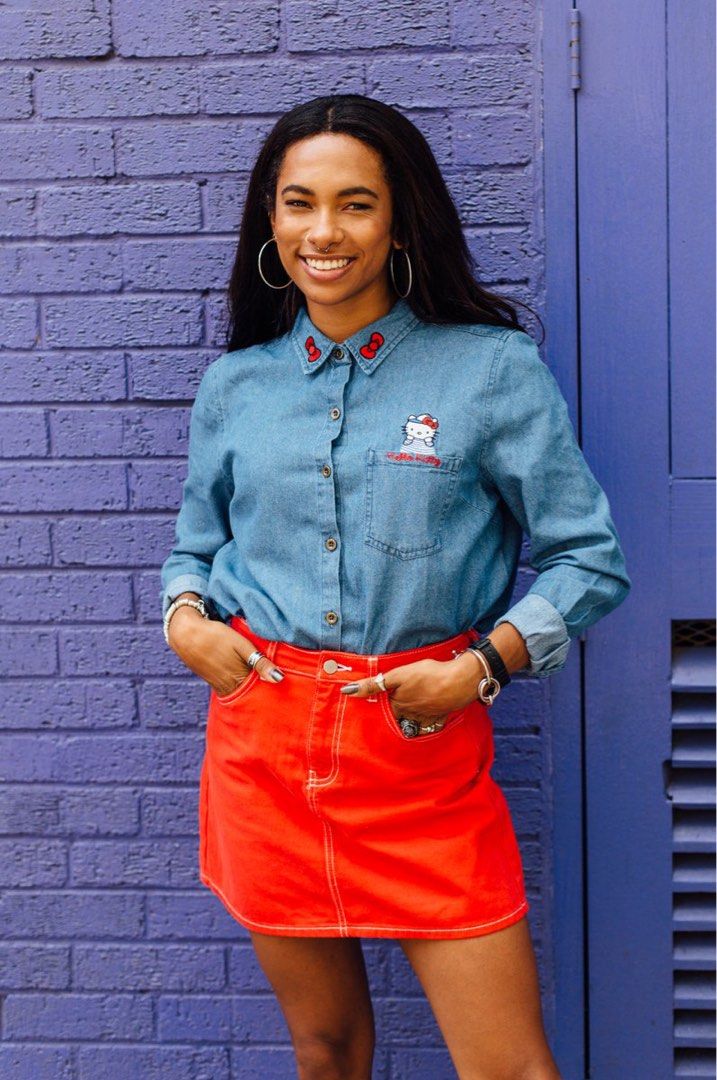 Primark denim shirt dress clearance