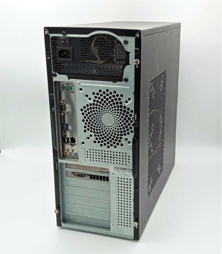 Processor : i3-7100 (Category: Desktops) located in Kuala Lumpur. Submitted by efactoryentsb (Listing ID 1235829345, Image 3). Description: [Processor : i3-7100] -Mobo: GA-H110M-S2 -Ram: D4 8G -Storage: 256GB SSD & 1TB HDD -Display card: Sapphire Nitro Redeon RX570 4GD5 -PSU: Xigmatek 500w -Casing: Cooler Master ** FOC [used] item: Wifi adapter OR Gaming keyboard & mouse *Software : -OS: Windows10 pro or Linux Mints/Zorin(optional) -Others : Adob