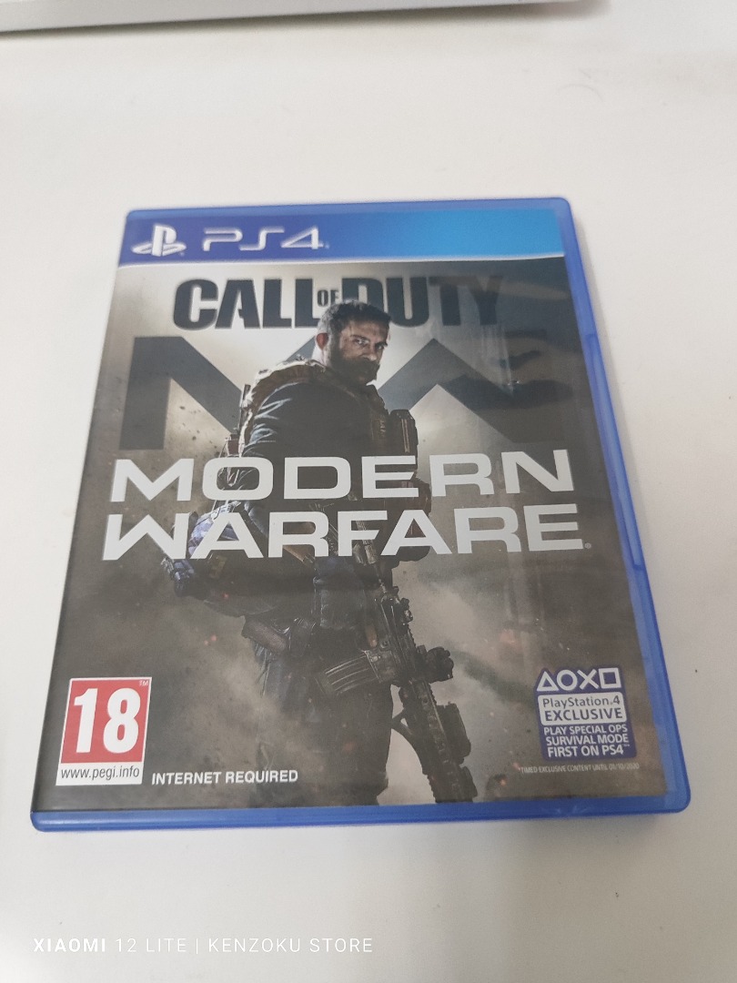 Call of duty modern warfare second sales hand ps4