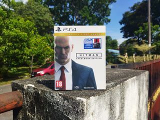 PS4 HITMAN *STEELBOOK EDITION (R2) #PromoFreeShipping
