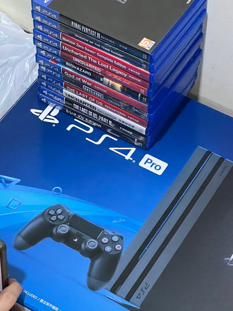 Ps4 pro 1tb+ god 2025 of war horizon zero dawn