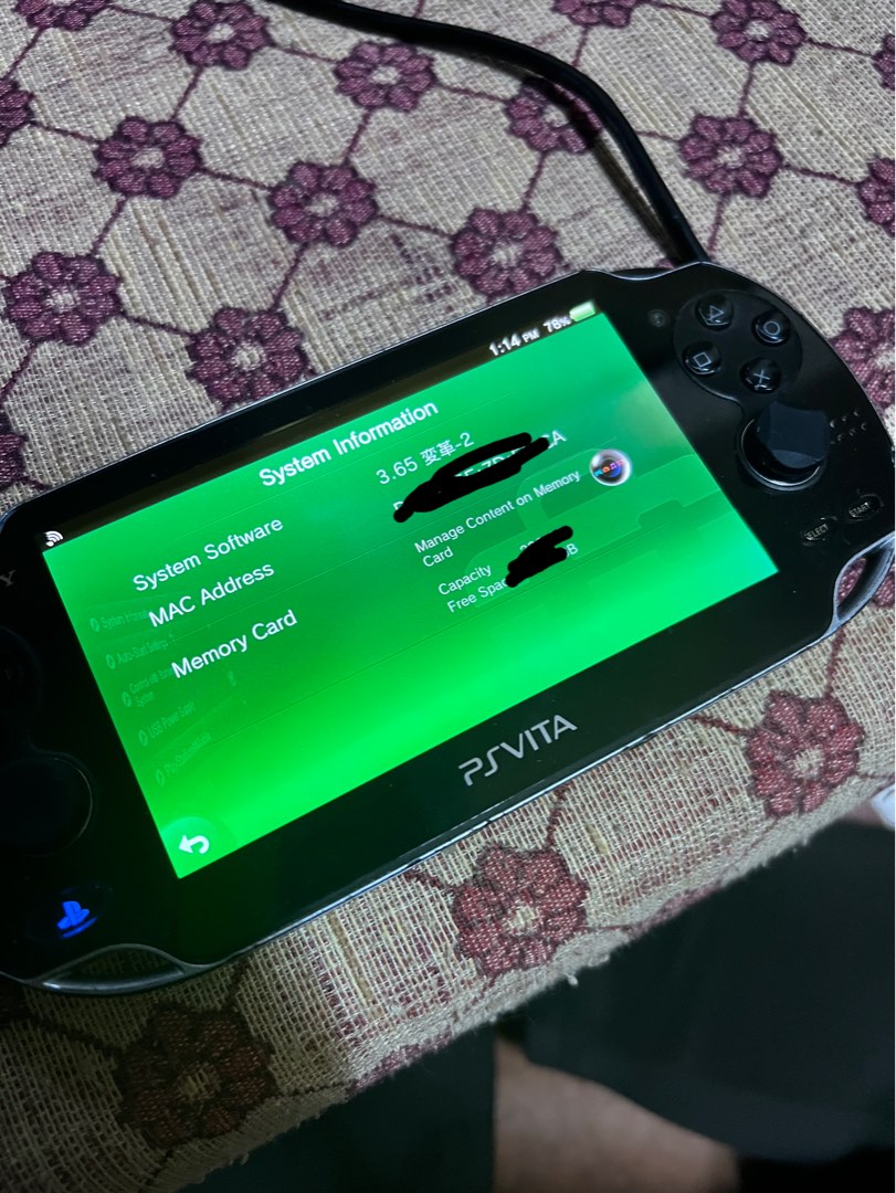 Broken ps vita for sale sale