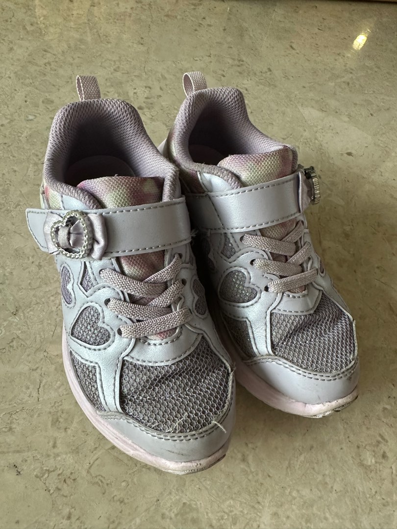 Purple sneakers kids shop