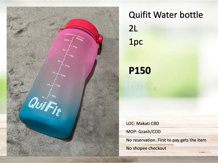 Quifix 2L water bottle on Carousell