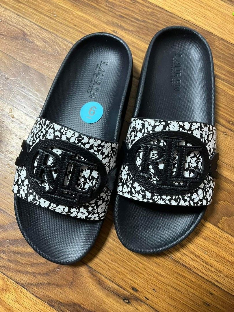 Womens ralph lauren slides Sale