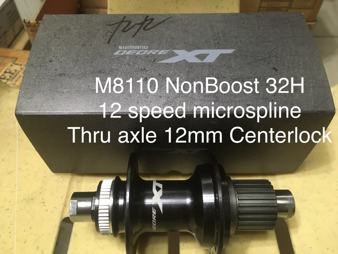 Shimano Deore XT FH-M8110 Rear Hub - Centerlock - 12x142mm