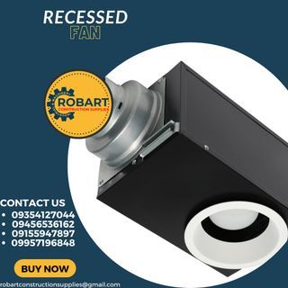 Recessed Fan with Light