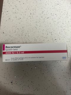 Recormon IU 4000 dialysis, Health & Nutrition, Medical Supplies & Tools ...