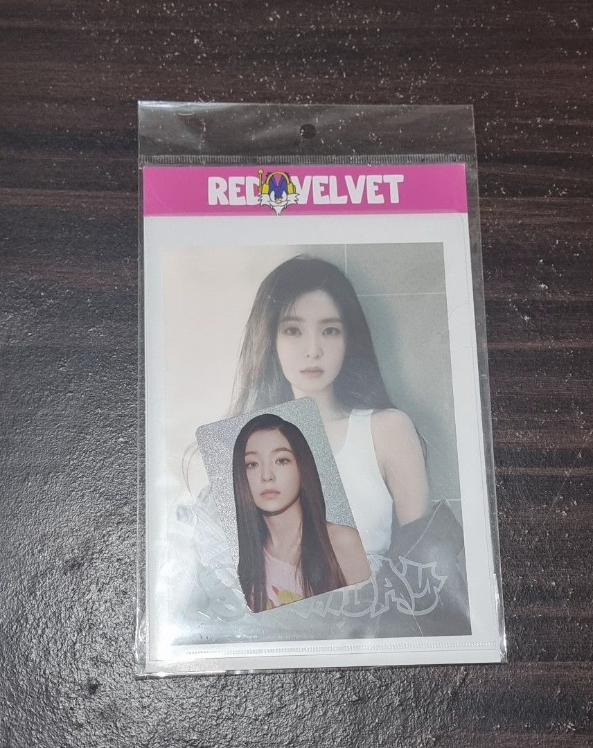Red Velvet Irene Birthday MD (Category: K-Wave Merchandise) located in Marikina City. Submitted by jabsss (Listing ID 1235734063, Image 2). Description: Red Velvet Birthday MD postcard + holo pc Irene ver. Dm for more photos. rfs: doubled order.