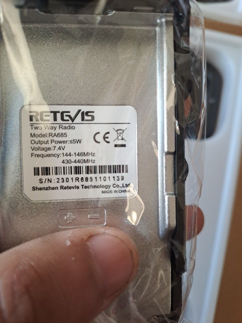 Retevis RA685 FM transiever walkie talkie, Mobile Phones & Gadgets ...
