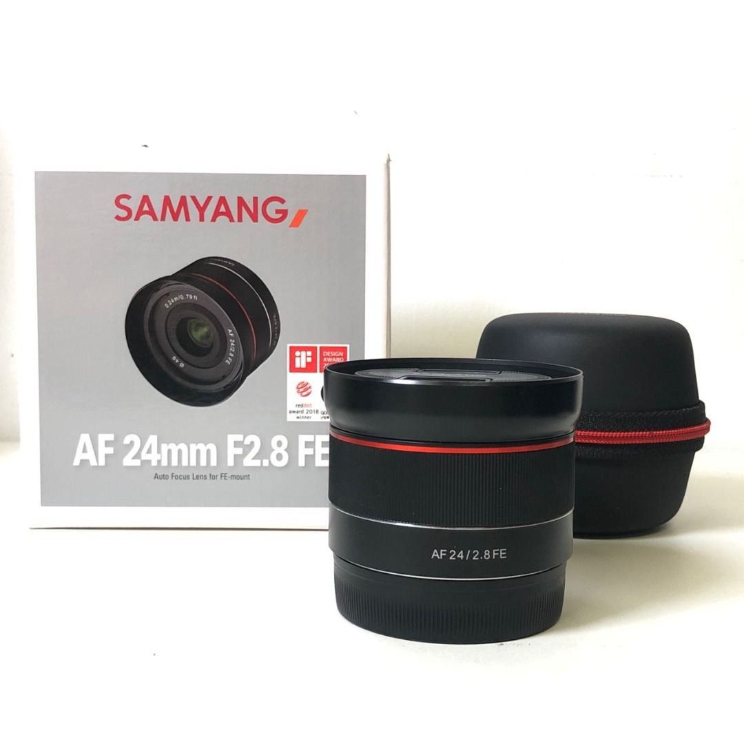 お得なクーポン配布中 SAMYANG OPTICS AF 24F2.8 FE/SE - カメラ