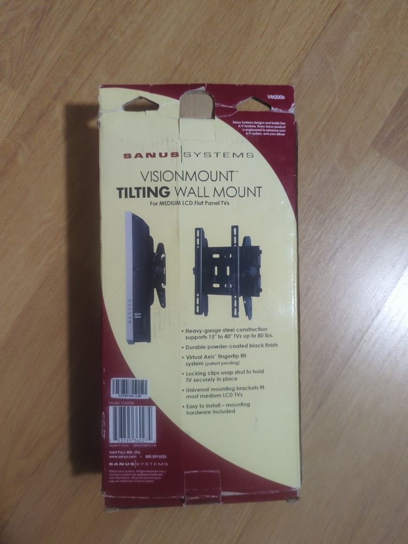 Sanus systems TV Bracket Mount, TV & Home Appliances, TV