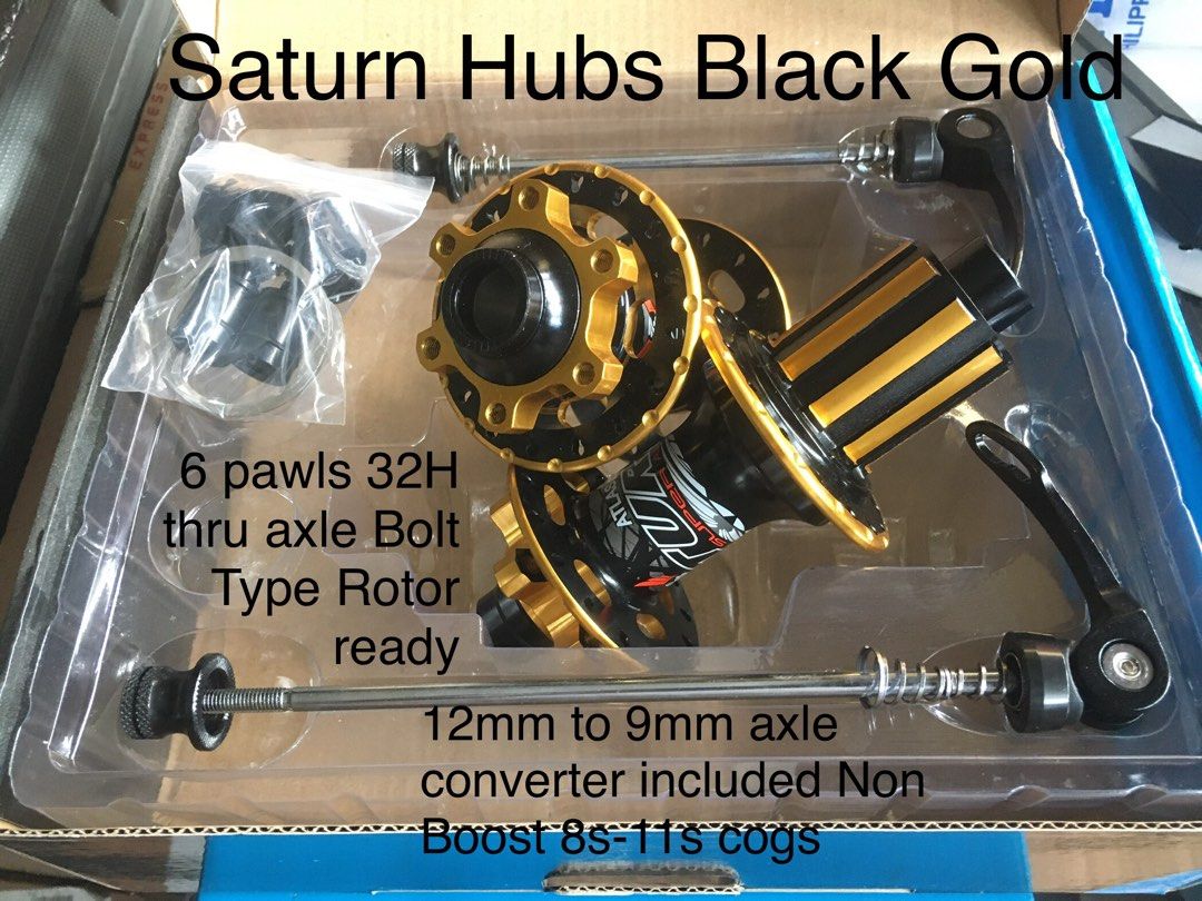 Saturn MTB Mountain Bike Hubs with converter Sports Equipment Bicycles Parts Bicycles on Carousell