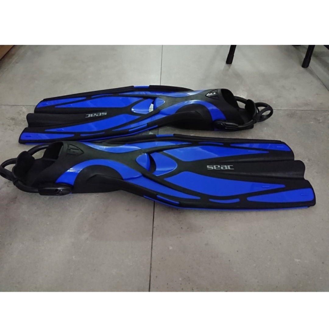SEAC scuba diving fins F1 M/L/XL sizes, Sports Equipment, Sports