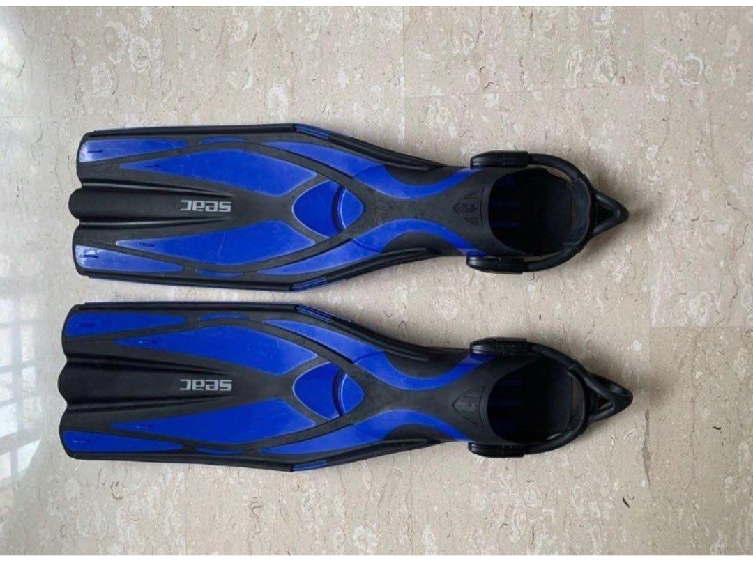 SEAC scuba diving fins F1 M/L/XL sizes, Sports Equipment, Sports