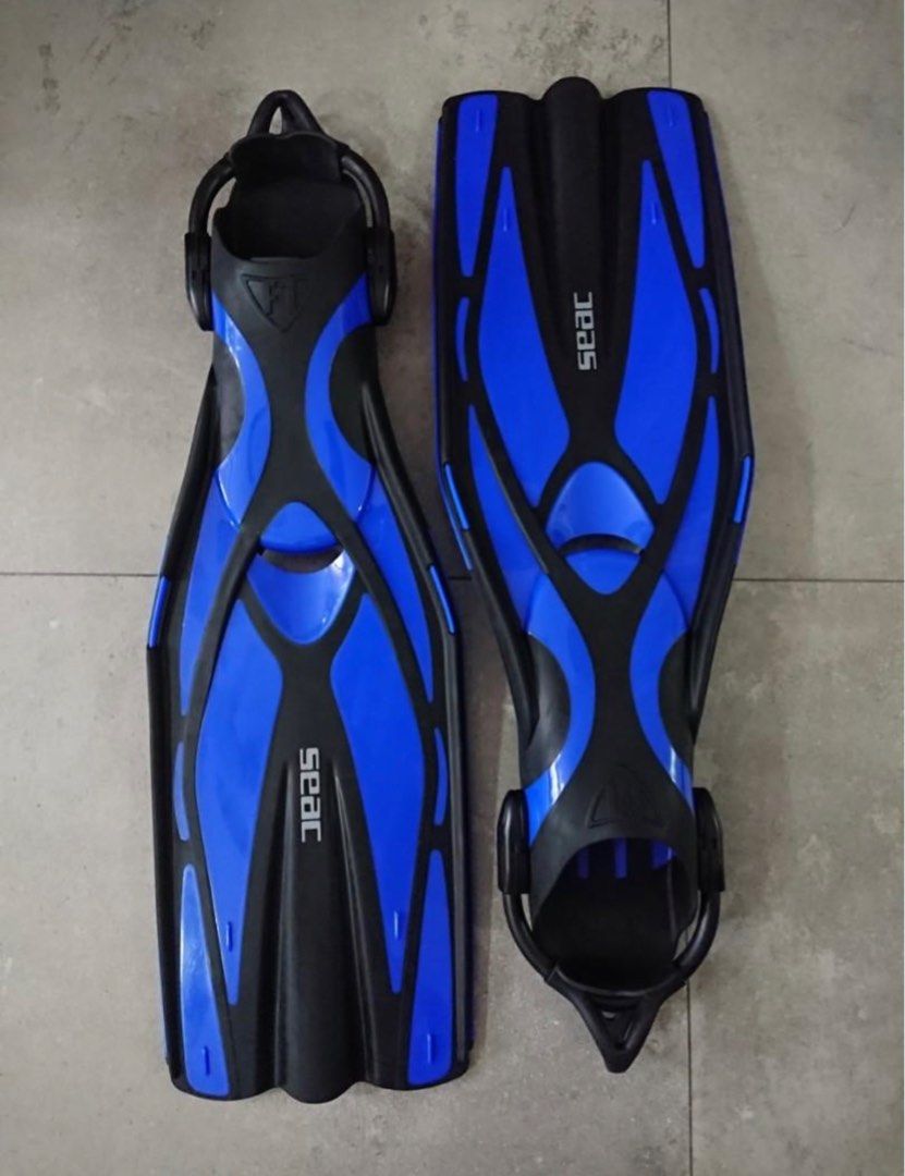 SEAC scuba diving fins F1 M/L/XL sizes, Sports Equipment, Sports