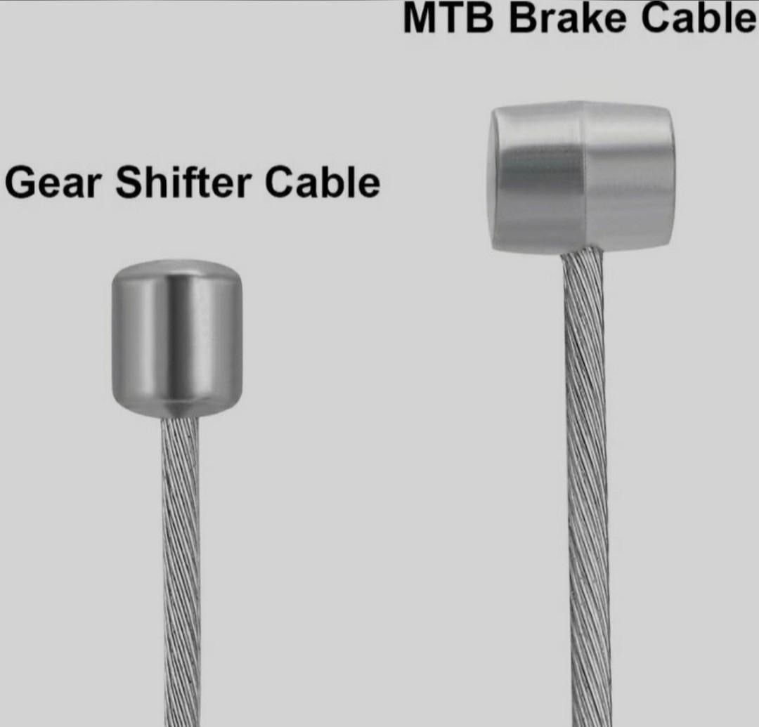 Shifter and Brake Cables for all types of bicycle MTB road bike hybrid 2 per pc. Optional to add 40 for installation of brake cables to your