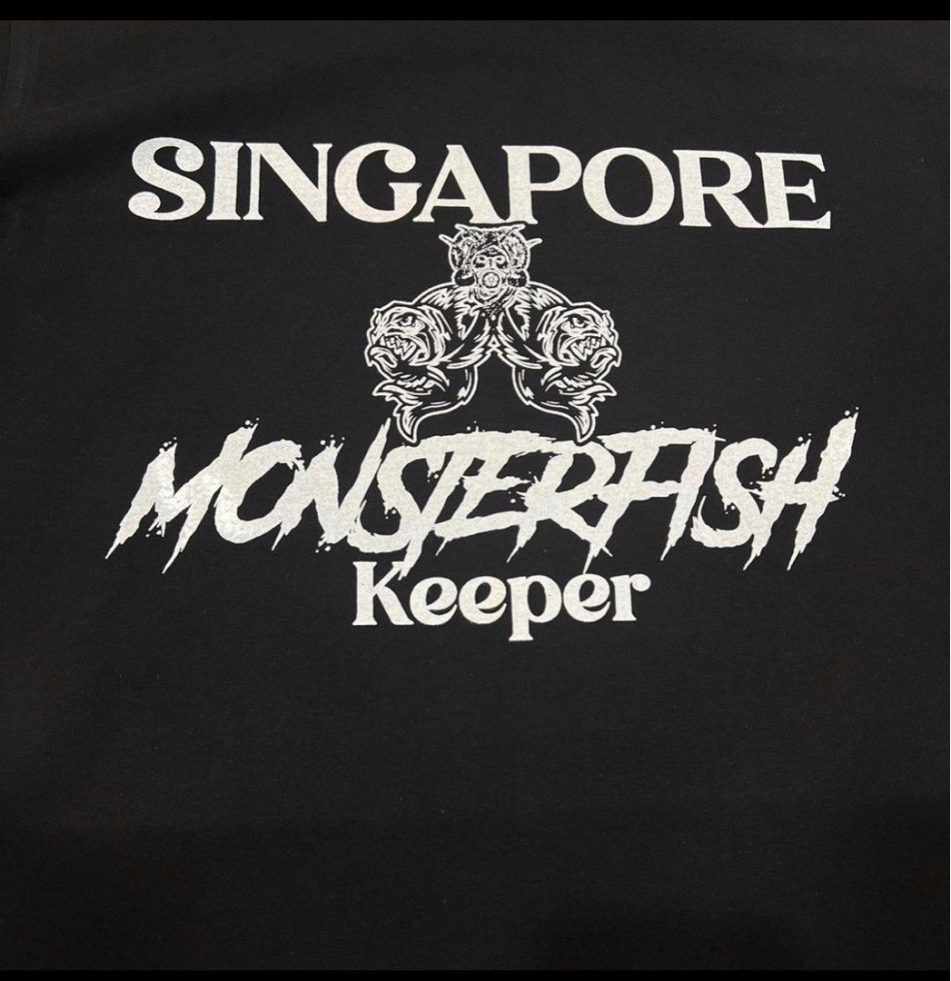 Singapore monster fish Keeper, Men's Fashion, Tops & Sets, Tshirts & Polo  Shirts on Carousell
