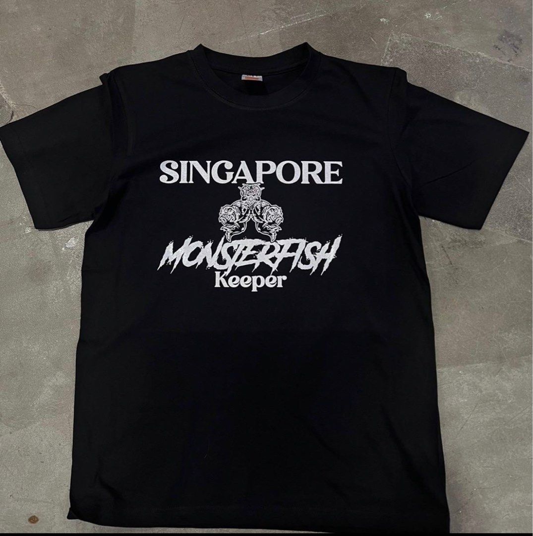 Singapore monster fish Keeper, Men's Fashion, Tops & Sets, Tshirts & Polo  Shirts on Carousell