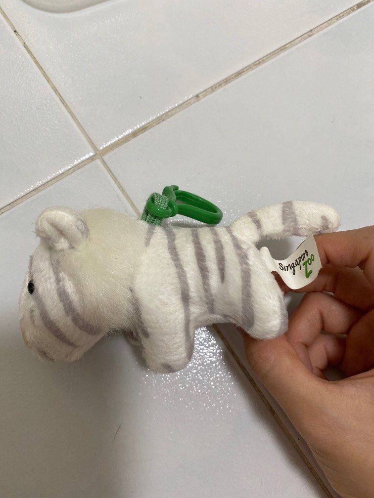 White tiger keychain cheap