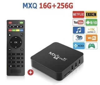 SMART 4K Android TV MXQ PRO Built in Apps - IPTV Netflix Google Playstore Google Chrome App for Channels Built-in