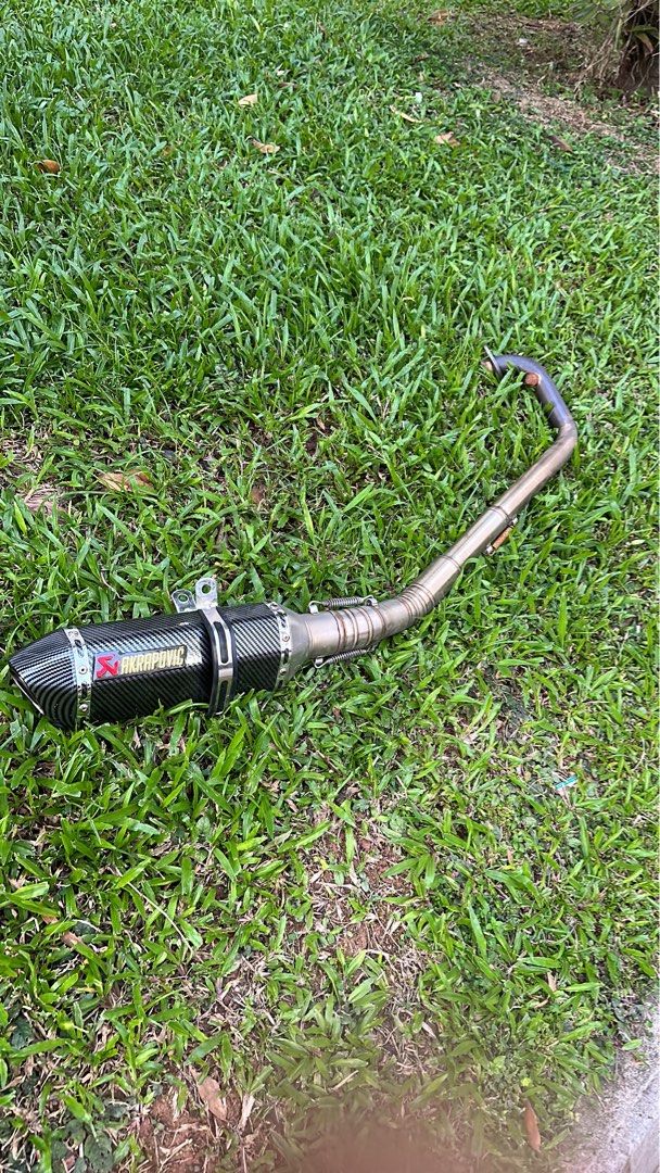 Sniper 150 exhaust full system Akrapovic Motorcycles Motorcycle