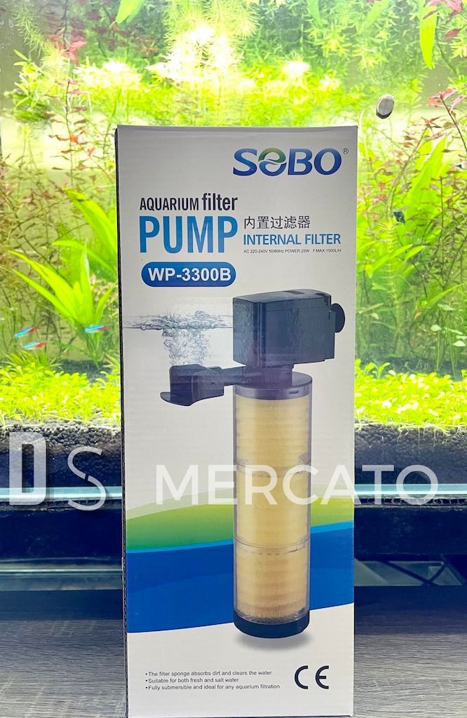 SOBO AQUARIUM INTERNAL FILTER, Pet Supplies, Health & Grooming on Carousell