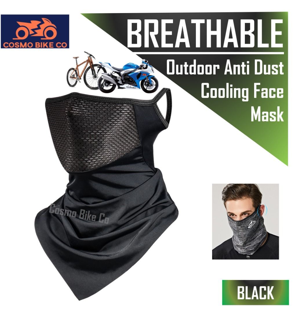 Outdoor Cooling Face Mask Anti Dust Sun Ray UV Light Protection For Sports  Cycling Fishing Delivery rider Riding Fishing Head Scarf Cover Neck Gaiter