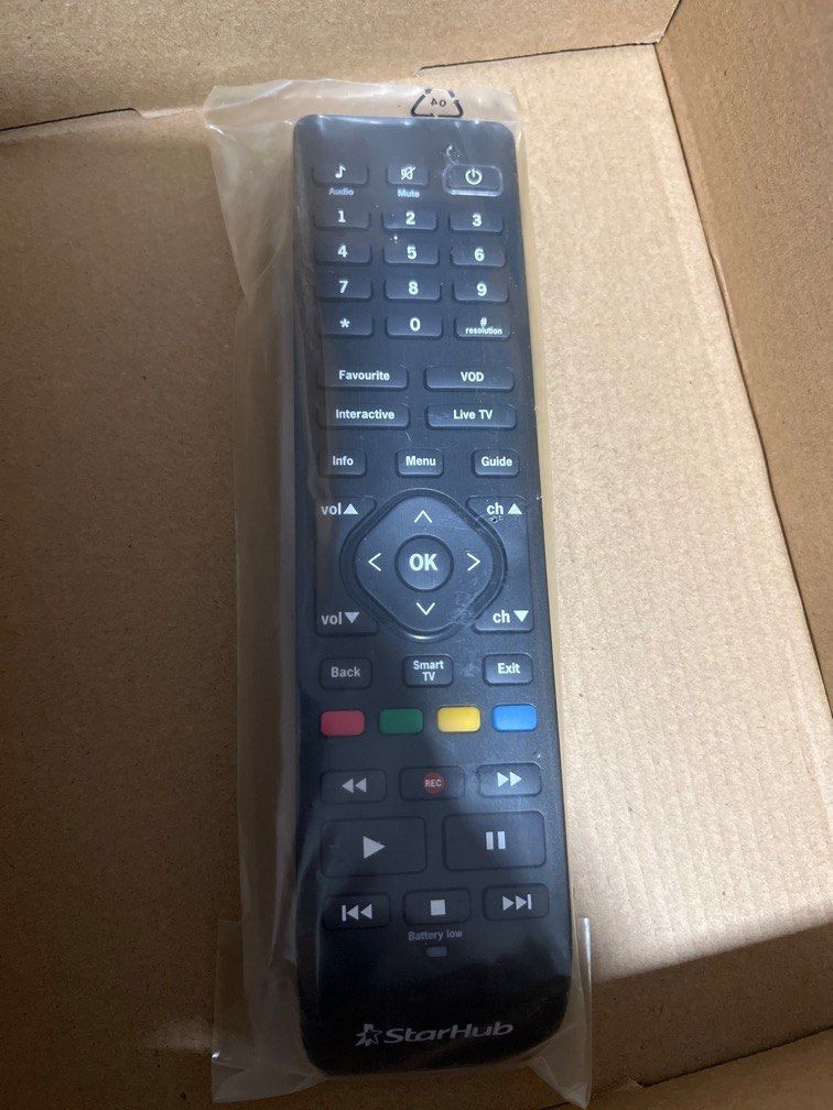 StarHub controller, TV & Home Appliances, TV & Entertainment, TV Parts ...