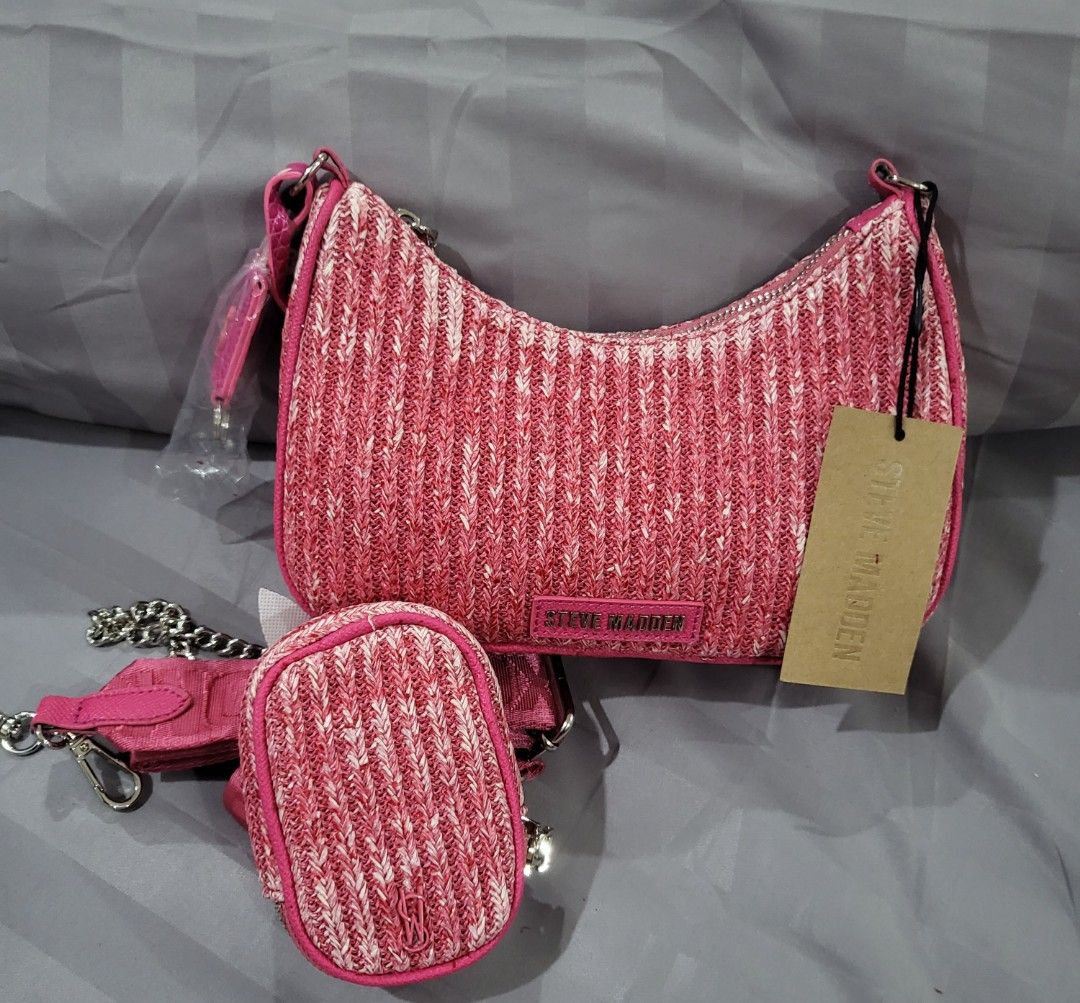 Steve Madden Tas Shoulder Bag Wanita 2 Strap, Fesyen Wanita, Tas & Dompet  di Carousell