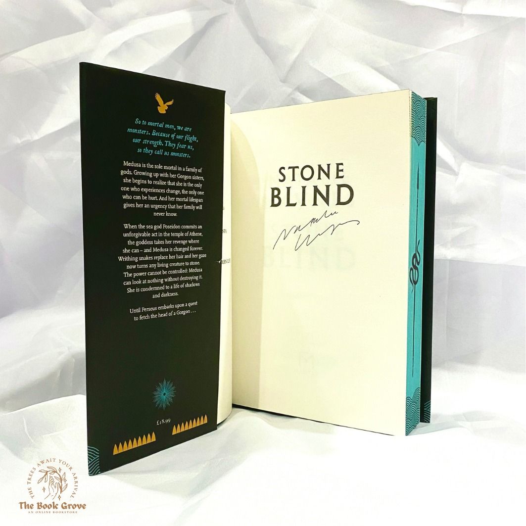 Stone Blind: Medusa's Story (Waterstones Exclusive - Signed) by Natalie ...