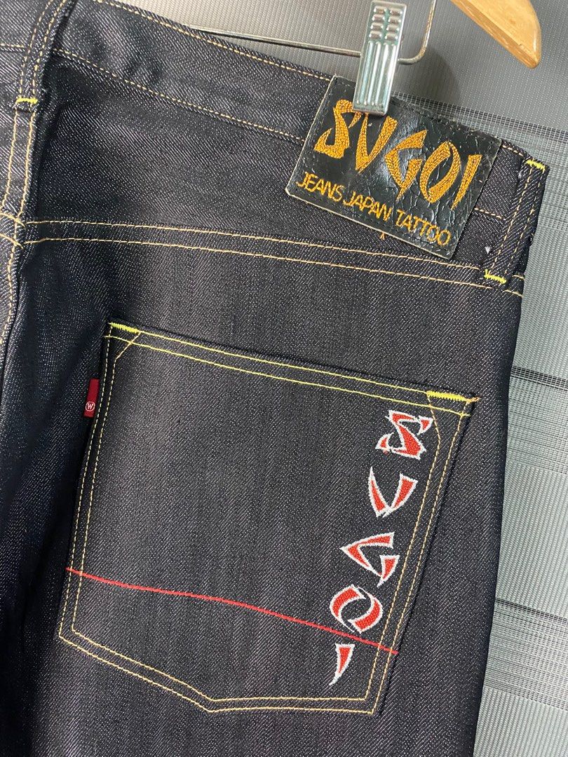 SUGOI FISH JEANS JAPAN TATTOO on Carousell