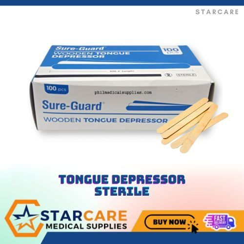 SureGuard Wooden Tongue Depressor 100 pcs on Carousell