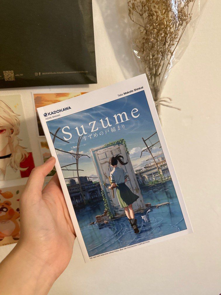 Suzume novel, Hobbies & Toys, Books & Magazines, Storybooks on Carousell