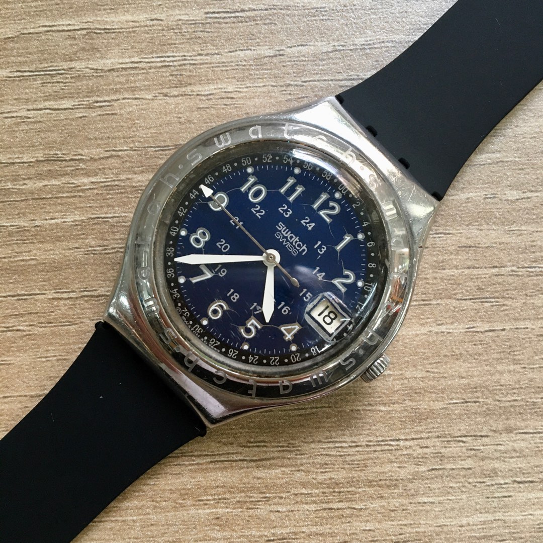 Sold At Auction SWATCH IRONY Stainless Steel Day Date 47 OFF
