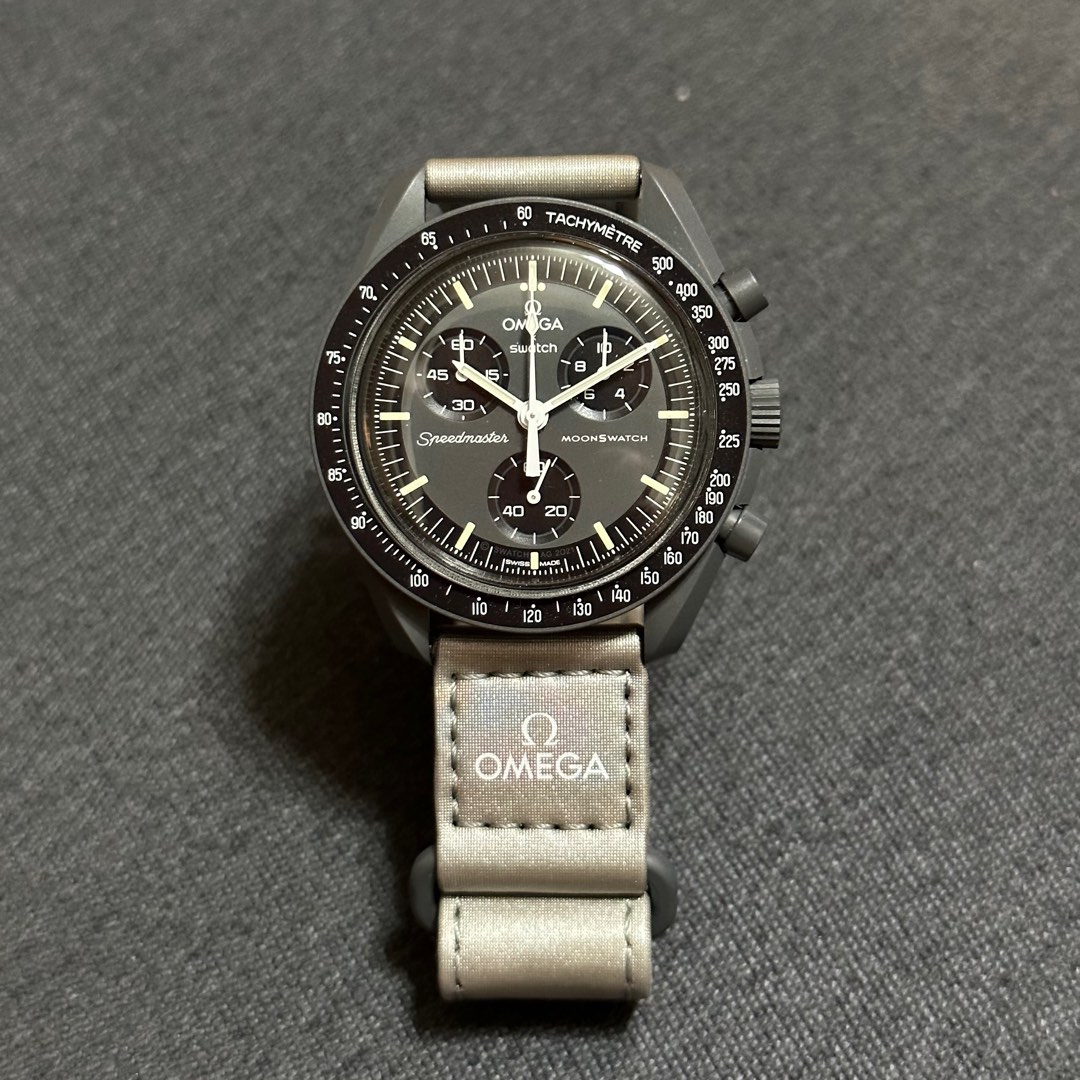 SWATCH x OMEGA MoonSwatch Mission to Mercury, 名牌, 手錶- Carousell