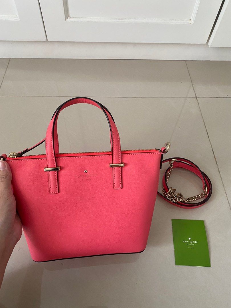 Tas kate spade pink best sale